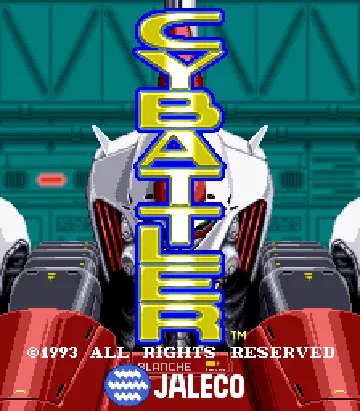 Cybattler screen shot title